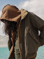 アンティークプリント フーディ