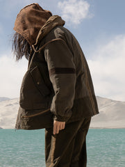 アンティークプリント フーディ