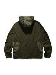 マウンテンスピリット カラーブロック フーデッドジャケット