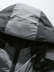 マウンテンスピリット カラーブロック フーデッドジャケット