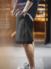 ダブルジップ サイドポケット ライトショーツ