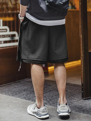 ダブルジップ サイドポケット ライトショーツ