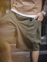 ヴィンテージ ミリタリー風琴ポケットショーツ