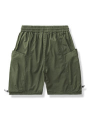 ストレート ゴム入りショートパンツ