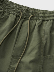 ストレート ゴム入りショートパンツ