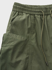 ストレート ゴム入りショートパンツ