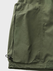 ストレート ゴム入りショートパンツ