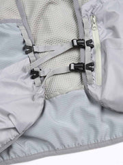 アウトドア カラーブロック 機能性ベスト