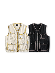 機能性多ポケットワークベスト全体外観