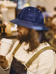 アメリカンヴィンテージ デニム フィッシャーマンハット