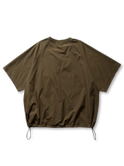 ヴィンテージライク ポケ付きドローストリングTシャツ