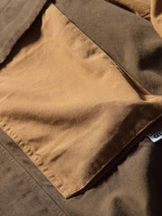 パッチワーク カラーアクセント カジュアルジャケット