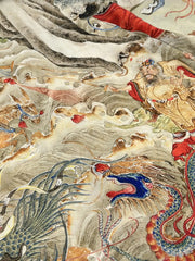 八仙過海プリントTENCEL®キューバシャツ