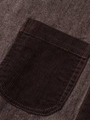 ヴィンテージパッチワークノーカラージャケット