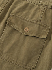 ワイドフィットドローストリングカーゴパンツ