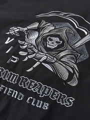 厚手 機能フライトジャケット「GRIM REAPERS」