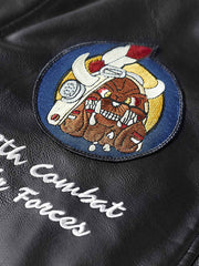 「INDIAN GROUP」アメカジ刺繍フライトジャケット