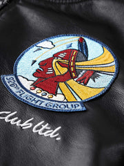 「INDIAN GROUP」アメカジ刺繍フライトジャケット