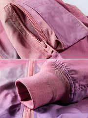 絞り染め MA-1 フライトジャケット