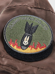 卯年限定 ウサギ戦士 MA-1刺繍パッチ フライトジャケット