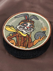卯年限定 ウサギ戦士 MA-1刺繍パッチ フライトジャケット