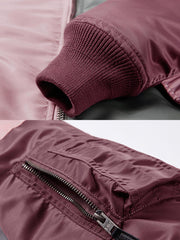 カラーブロック MA-1フライトジャケット