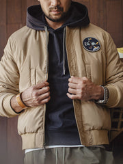 中綿 MA-1 フライトジャケット