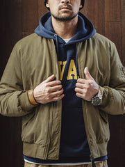 中綿 MA-1 フライトジャケット