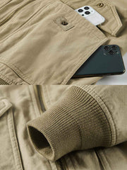 ベアソルジャー刺繍  MA-1改良コットンフライトジャケット