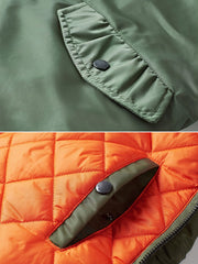 中綿入り MA-1フライトジャケット