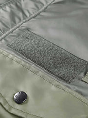 パッチワーク MA-1フライト ジャケット