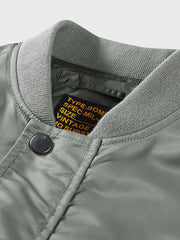 パッチワーク MA-1フライト ジャケット