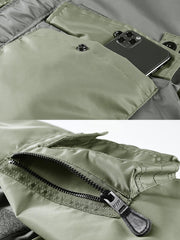 パッチワーク MA-1フライト ジャケット