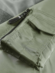 パッチワーク MA-1フライト ジャケット