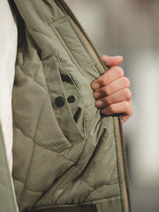 裏キルト中綿 MA-1ジャケット