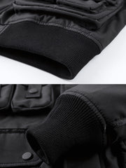 パッチワークベスト ワークジャケット