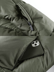 モダン機能性ダウンジャケット