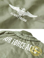 刺繍バッジ入り 厚手ジャケット