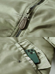 刺繍バッジ入り 厚手ジャケット