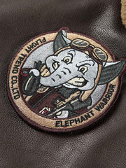 ターンダウンカラー レザージャケット