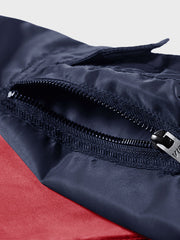 フェイクレイヤード フライトジャケット