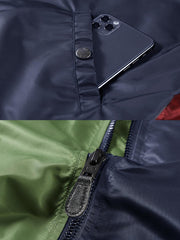 フェイクレイヤード フライトジャケット