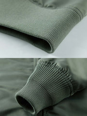 3色 刺繍入り MA-1 ジャケット