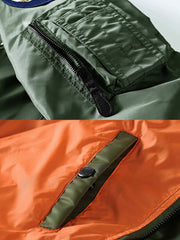 3色 MA-1中綿ボンバージャケット