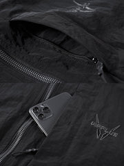 3色 刺繍 入り フライトジャケット