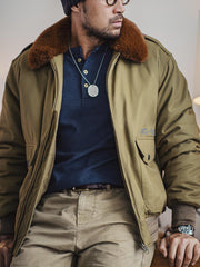 B-15 コットン ボンバー ジャケット