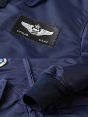 MA-1海陸空バッジ フライトジャケット