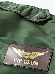 MA-1ミリタリー 刺繍バッジ フライトジャケット