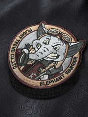 MA-1レザーフライトジャケット「biker」