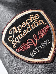 MA-1レザーフライトジャケット「Indian Apache Eagle・Warrior」